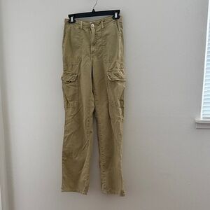 Zara Women's Tan Straight Leg Pants